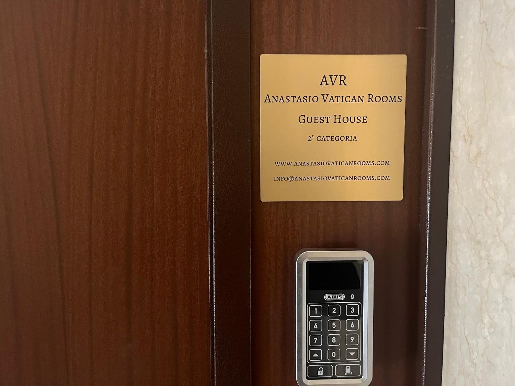 Anastasio Vatican Rooms G H Rome Exterior photo